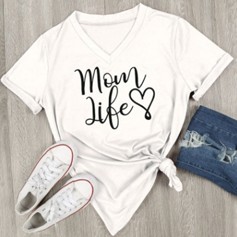 Camiseta manga corta, MOM LIFE