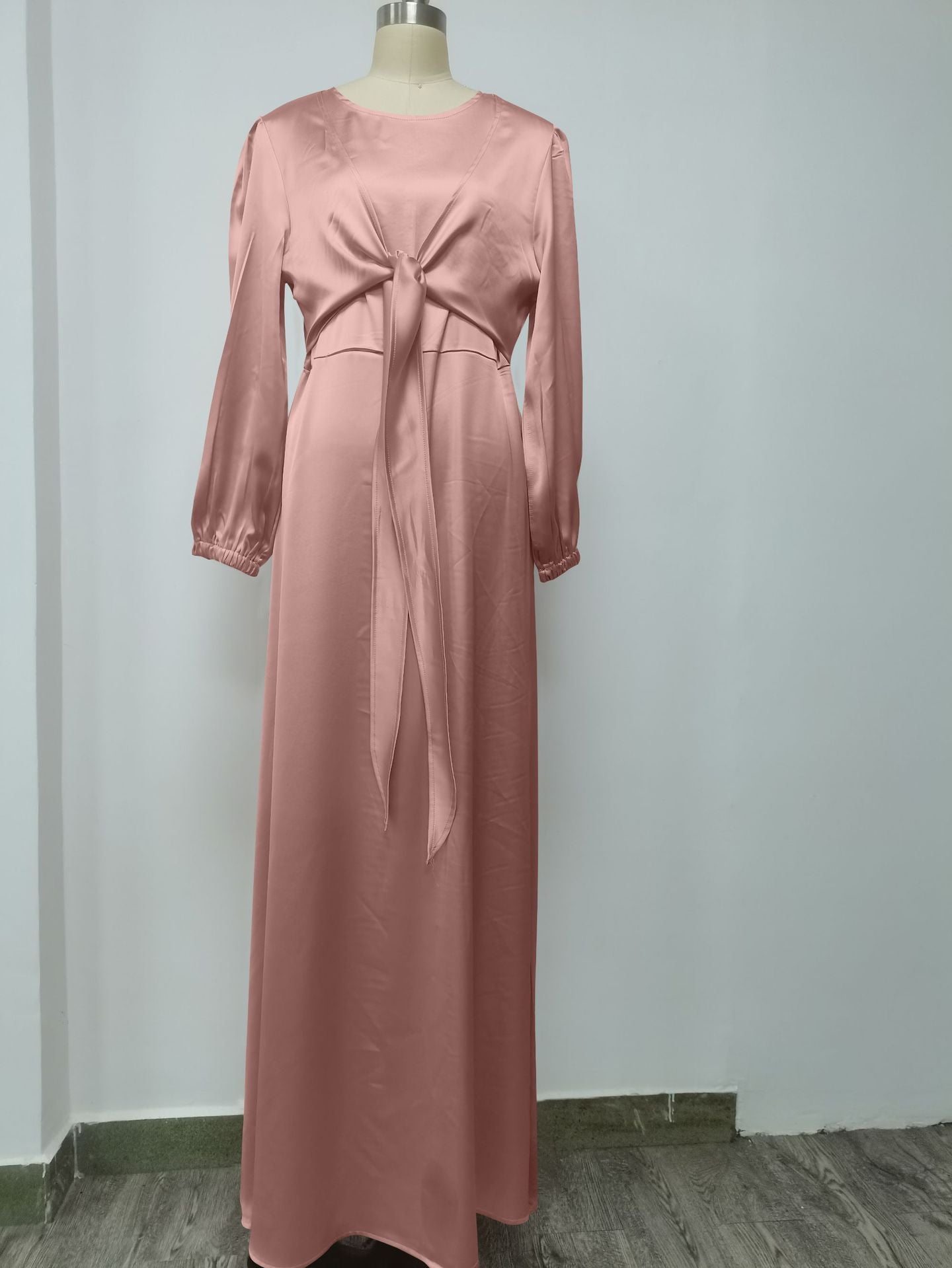 Vestido Hijab de satén