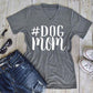 Camiseta manga corta amante de los perros #MOMDOG 100% algodón